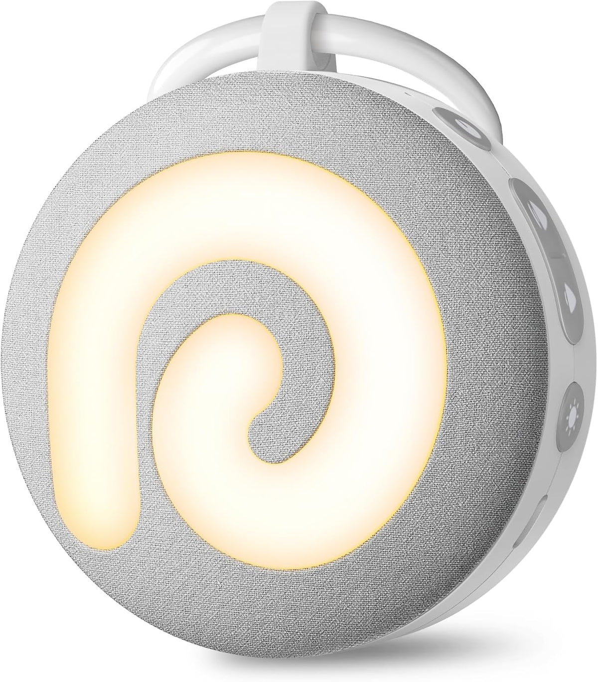 Dreamegg Portable Sound Machine Baby - D11 White Noise Machine for Baby Sleeping with Night Light, White Noise, Lullaby, Nature Sounds, Child Lock, USB Rechargeable Sound Machine for Travel Nursery