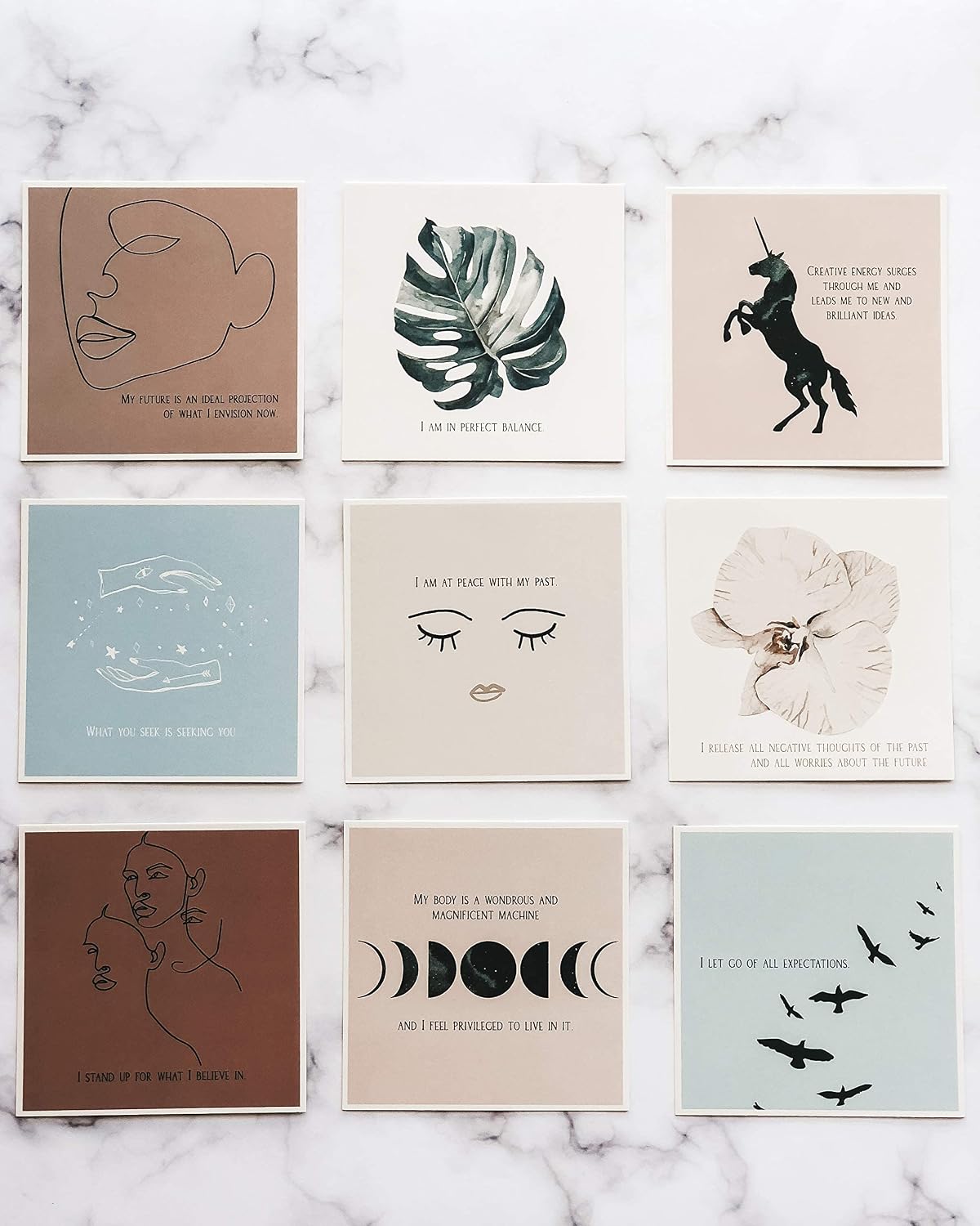 Lamare Positive Affirmation Cards for Women – Daily Affirmation Cards Women