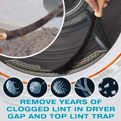 Sealegend 15-Piece 25-Feet Dryer Vent Cleaner Kit, Dryer Cleaning Tools, Omnidirectional Dryer Lint Vacuum Attachment, Dryer Vent Brush, Universal Vacuum & Dryer Adapters (Blue) | Omnidirectional Blue Dryer Lint Vacuum Attachment & Lint Trap Brush Clean