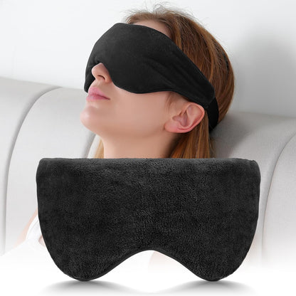 Sivio Weighted Eye Mask for Sleeping, Blackout Sleep Mask for Women & Men