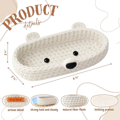 HandMade Premium Bear Crochet Glasses Holder