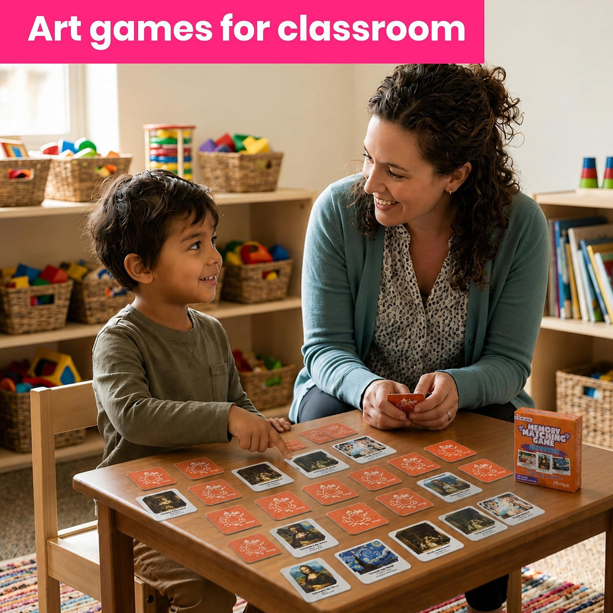 Menique Explore the World Memory Matching Game – Geography Game with 100 Photo Cards, 50 Countries, Flags & Landmarks – Travel Card Game with Educational Booklet, Ages 3+