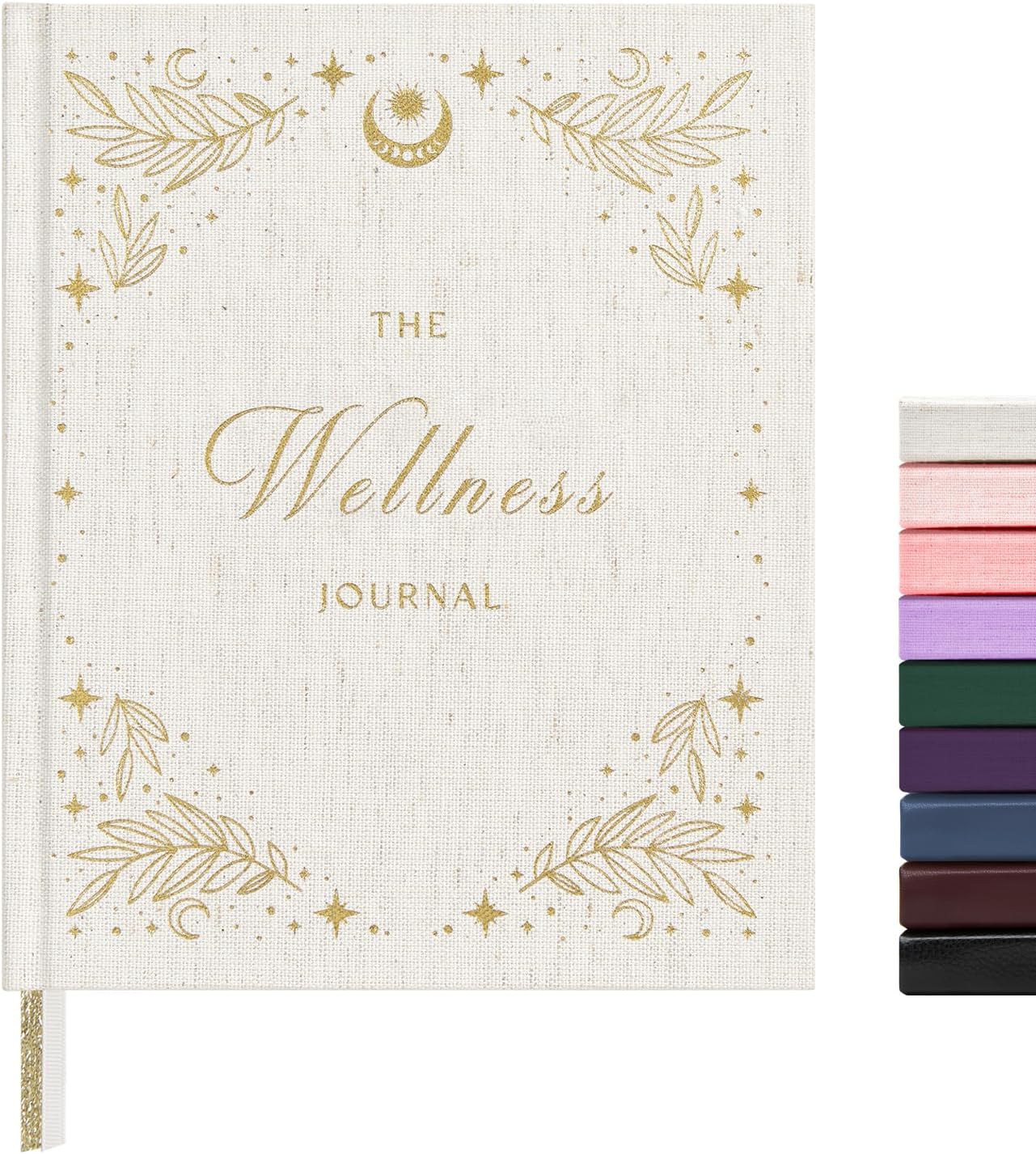 And Per Se Wellness Journal, Self Care & Daily Journal for Women, Mental Health Planner with Habit Tracker, Diet & Goals, Undated, Gift-Ready (Original Beige)