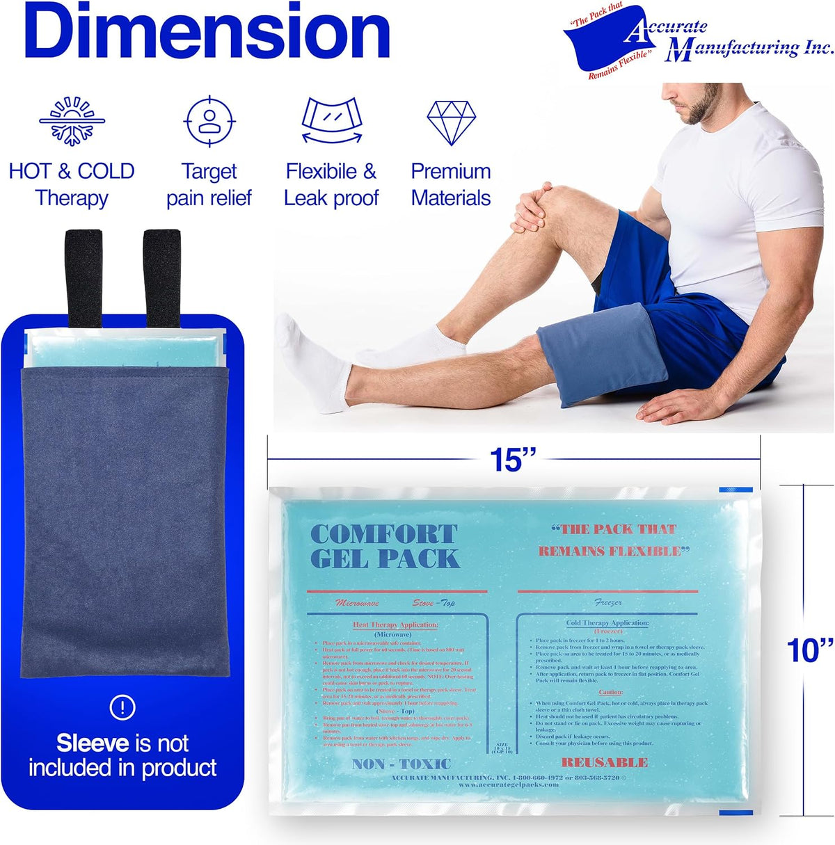 Comfort Gel Pack (10x15 Size)