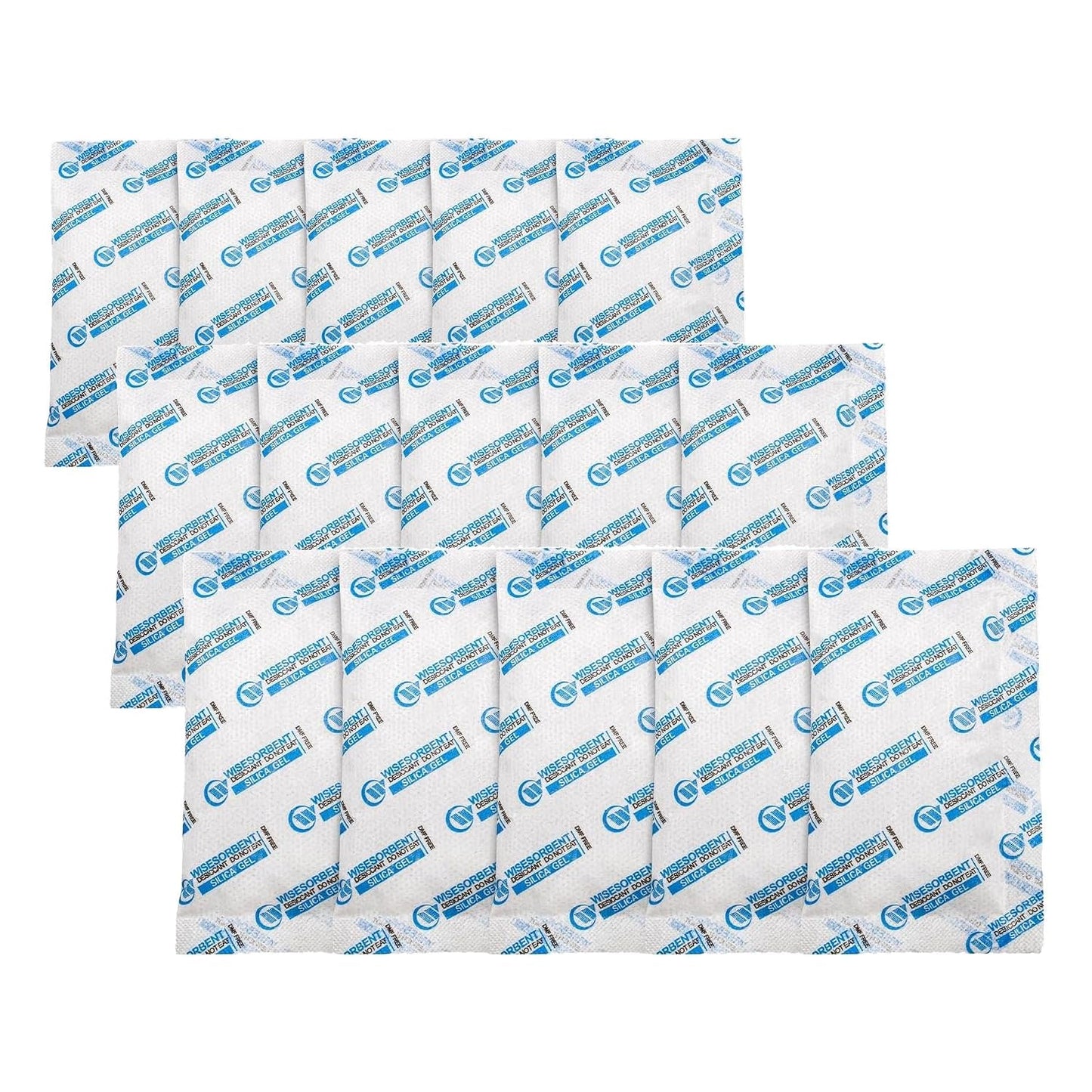 Wisesorb 500g x 2pcs Rechargeable Desiccant Packs, Reusable Car Dehumidifier, Microwave Reactivated Silica Gel Packets Moisture Absorber with Color Indicating for Safe Closet Basement Garage