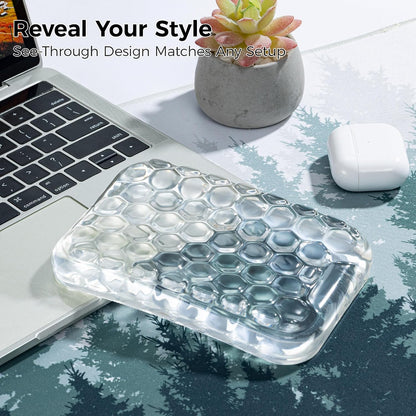 Ospelelf Ergonomic Elbow Pad, Gel Keyboard Wrist Rest Support for Office Desk Chair, Arm Wrist Pad for Typing Pain Relief