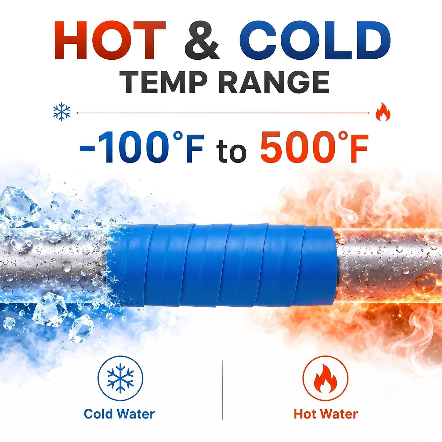 Self Fusing Silicone Tape 2 Rolls Flex Seal Tape 1 Inch x 10 Feet | Waterproof Hose Repair Tape, Silicone Rubber for Plumbing, Pipe Leak Seal, Rescue Tape, Outdoor Coax And Tool Fixation