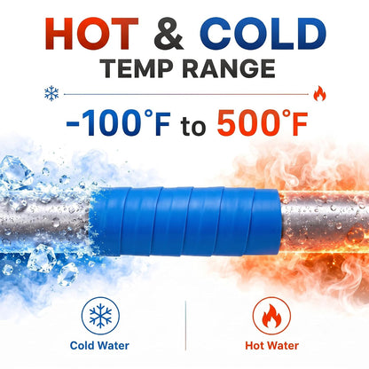Self Fusing Silicone Tape 2 Rolls Flex Seal Tape 1 Inch x 10 Feet | Waterproof Hose Repair Tape, Silicone Rubber for Plumbing, Pipe Leak Seal, Rescue Tape, Outdoor Coax And Tool Fixation