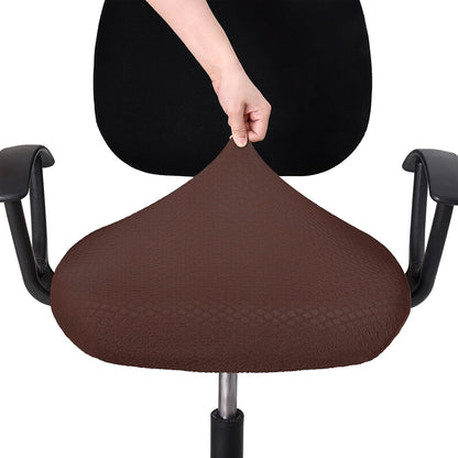 Smiry Office Computer Chair Armrest Covers, 2PCs Anti-dust Arm Rest Pad | Removable Washable Desk Chair Arm Pad Covers, Grey