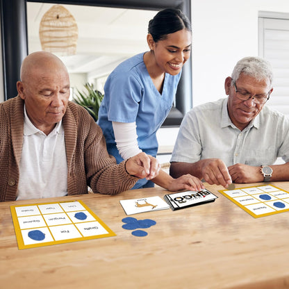 Keeping Busy Expressions Set 1 Dementia Activities for Seniors | Alzheimer Products for Elderly Patients | Fun Memory Game Toy & Cognitive Brain Puzzle for Senior Citizens w/Memory Loss or Alzheimers