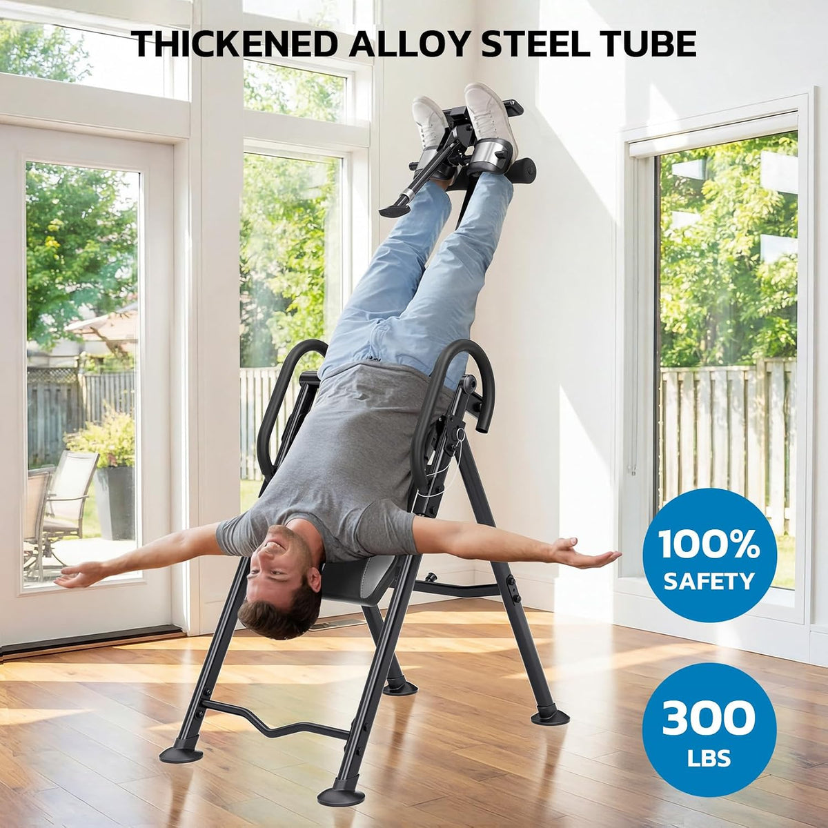 YOLEO Gravity Inversion Table for Back Pain Relief 2026 New Inversion Table