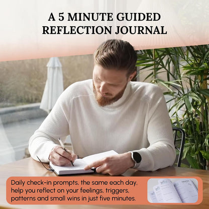 Tayri End of Day Journal – 5 Minute Daily Gratitude & Reflection Notebook