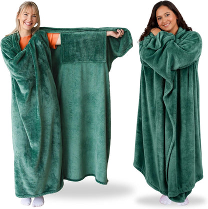 Super Blanky Wearable Blankets for Women & Men, Dorm Room Essentials, Gift for Her, Gifts for Women, Wife Birthday Gift Ideas