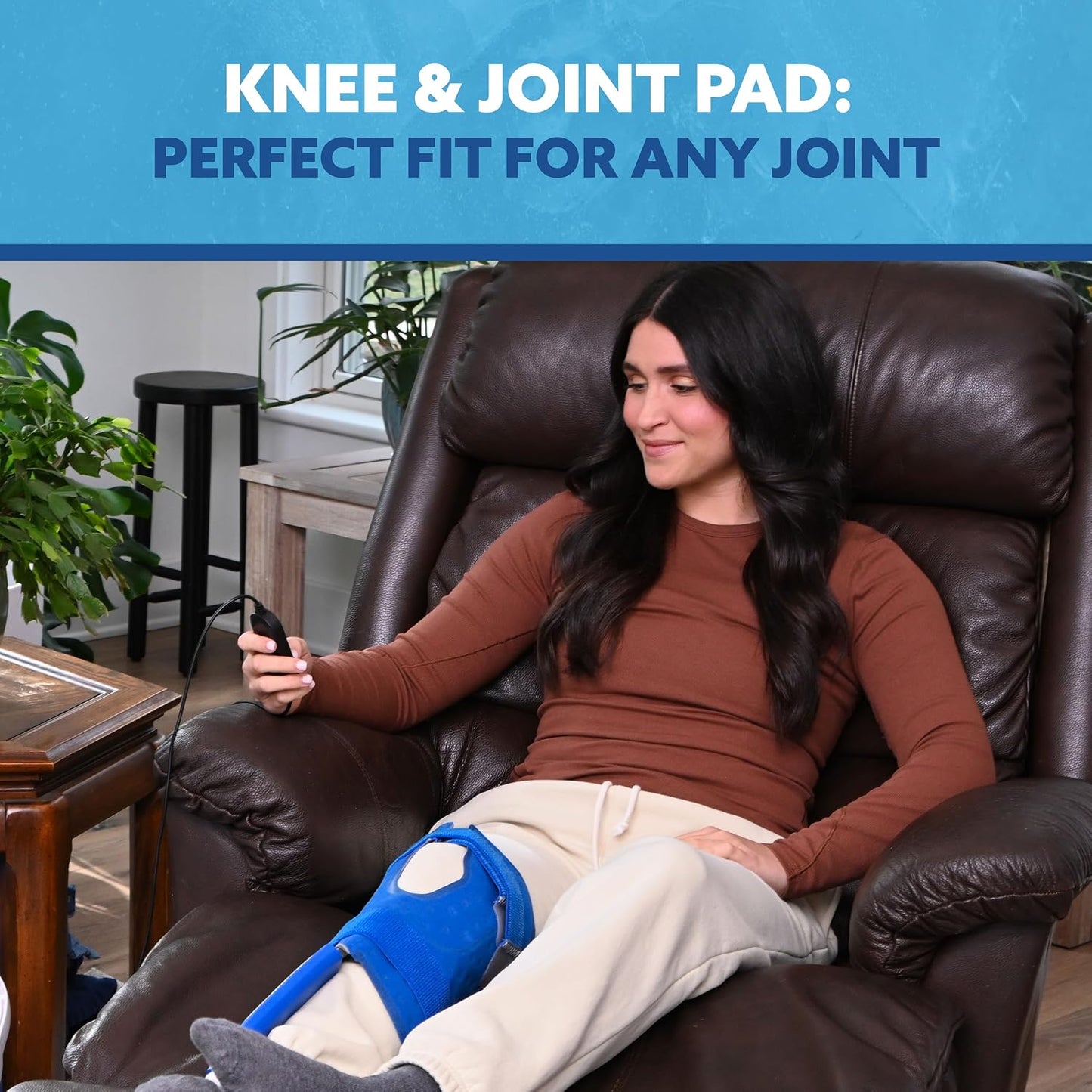 Polar Active Ice 3.0 | 9 QT Cold Therapy Ice Machine | Programmable Timer | Full Circumference Knee Pad | Cryotherapy Pain Relief System | Ace Bandage Style Compression