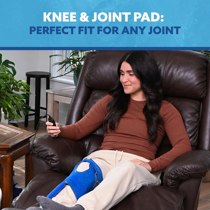 Polar Active Ice 3.0 | 9 QT Cold Therapy Ice Machine | Programmable Timer | Full Circumference Knee Pad | Cryotherapy Pain Relief System | Ace Bandage Style Compression