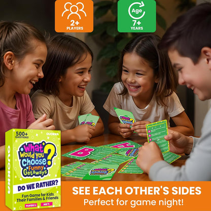 Travel Card Game for Teens, Kids, Adults - Party Games for Family Nights