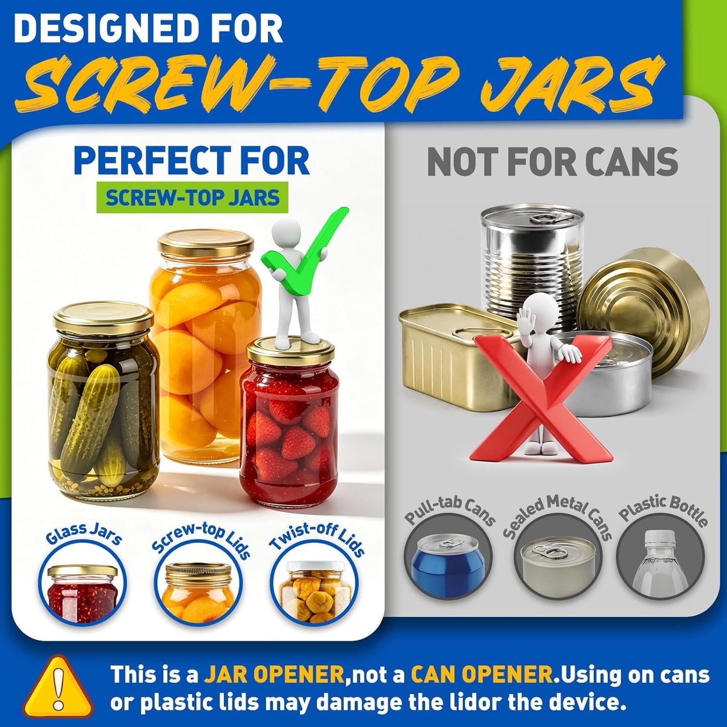 Higher Torque Electric Jar Opener for Seniors with Arthritis Fit Almost Jars Size, Strong Tough Automatic Jar Opener for Weak Hands, Hands Free Battery Operated Bottle Opener for Arthritic Hands Red