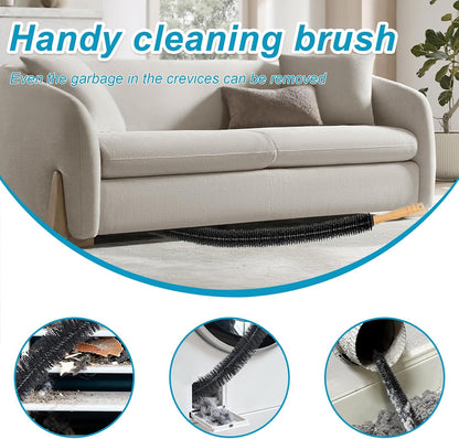 Upgraded Dryer Lint Vent Cleaner Kit: Flexible Vacuum Hose Attachment for Lint Removal |Universal Vacuums Deep Cleaning Brush for Clogged Ducts