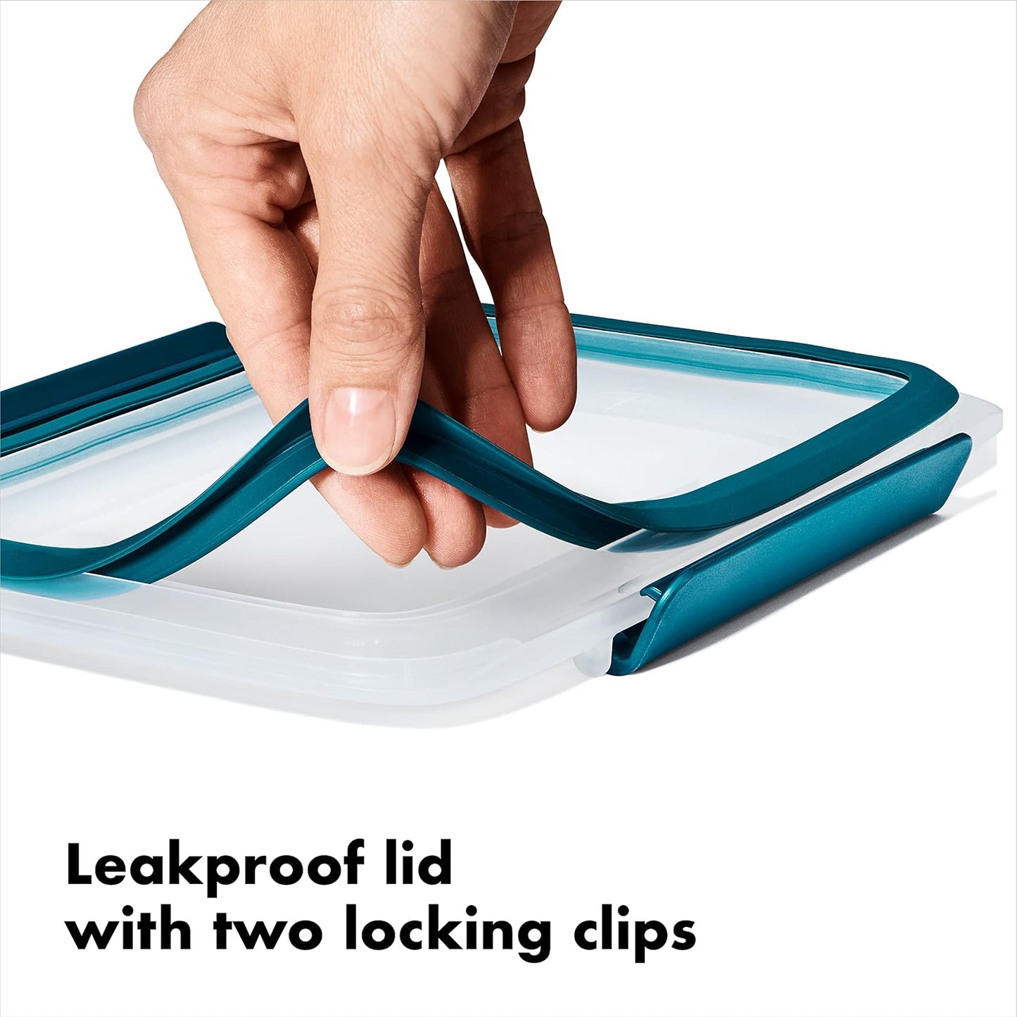 OXO Good Grips Prep and Go Container With Colander - Ocean Blue