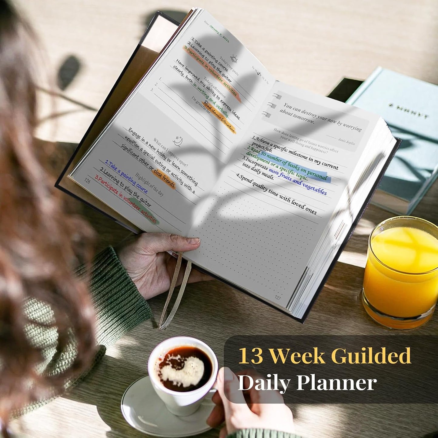 Self Care Guided Journal for Women，Gratitude Journal & ADHD Planner A5Beige | ADHD Planner, Mental Health & Anxiety Guided Journal for Women, Better Everyday