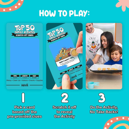 Top 50 Family Activities - 50 Fun Scratch Off Adventures