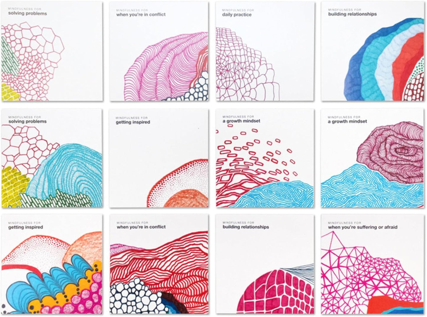 Mindfulness Cards | 48 Research-Backed Techniques for Real-Life Situations | Emotional Intelligence, Growth Mindset, Conflict Resolution, & Daily Mindfulness