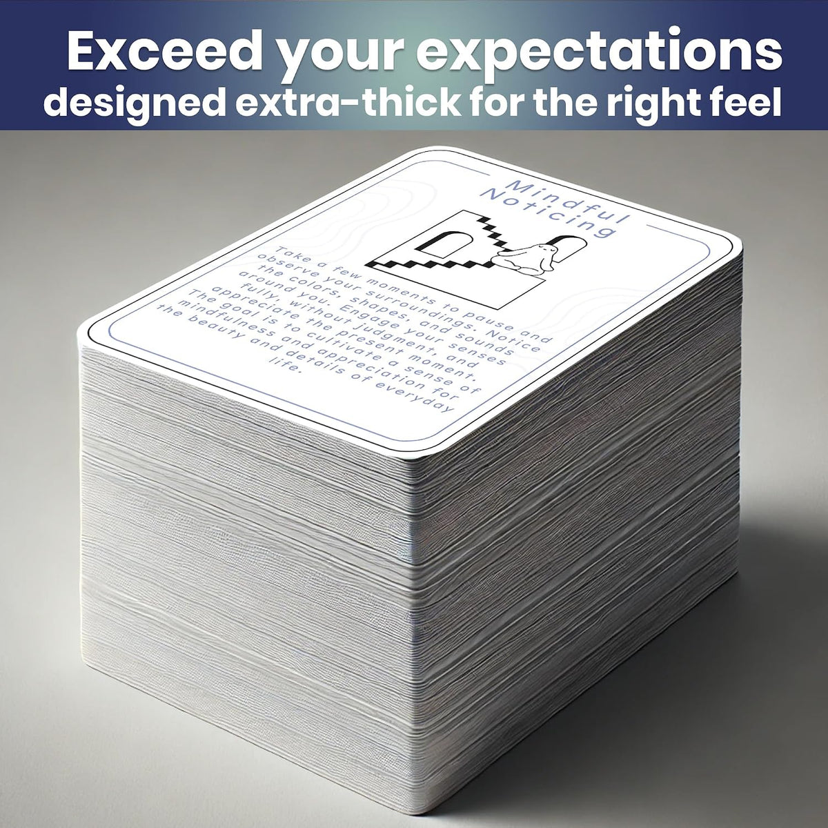 Meditation Cards for Anxiety Relief - Daily Affirmation Cards for Women