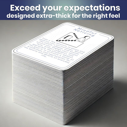 Meditation Cards for Anxiety Relief - Daily Affirmation Cards for Women