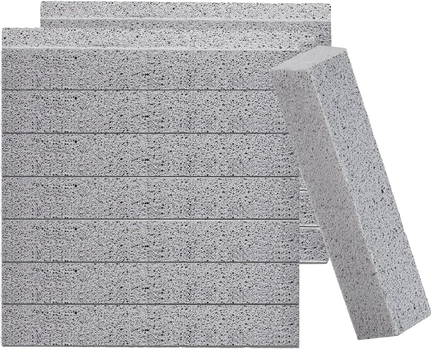 Riuja 14 Pack Pumice Stone Toilet Bowl Cleaner, Pumice Stone for Cleaning | Pumice Scouring Stick Removes Limescale, Hard Water Stains & Rust from Toilets, Tubs, Grills, Pools and More