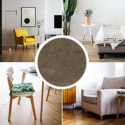 Furniture Felt Pads Brown 144 Pcs Strong Self Adhesive Protectors for Hardwood Floors Laminate Flooring Furniture Feet Chair Legs Table Cabinet Couch Non Scratch Peel Stick Felt Pad Set for All Floors