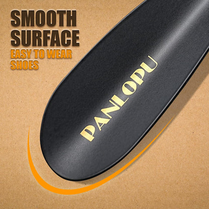 Metal Shoe Horn 7.5Inch Portable Stainless Steel Fashion Travel | Rust-resistant Ergonomic Curved Design Compact Size