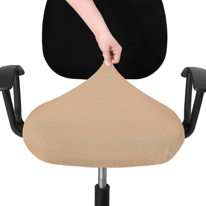 Smiry Office Computer Chair Armrest Covers, 2PCs Anti-dust Arm Rest Pad | Removable Washable Desk Chair Arm Pad Covers, Grey