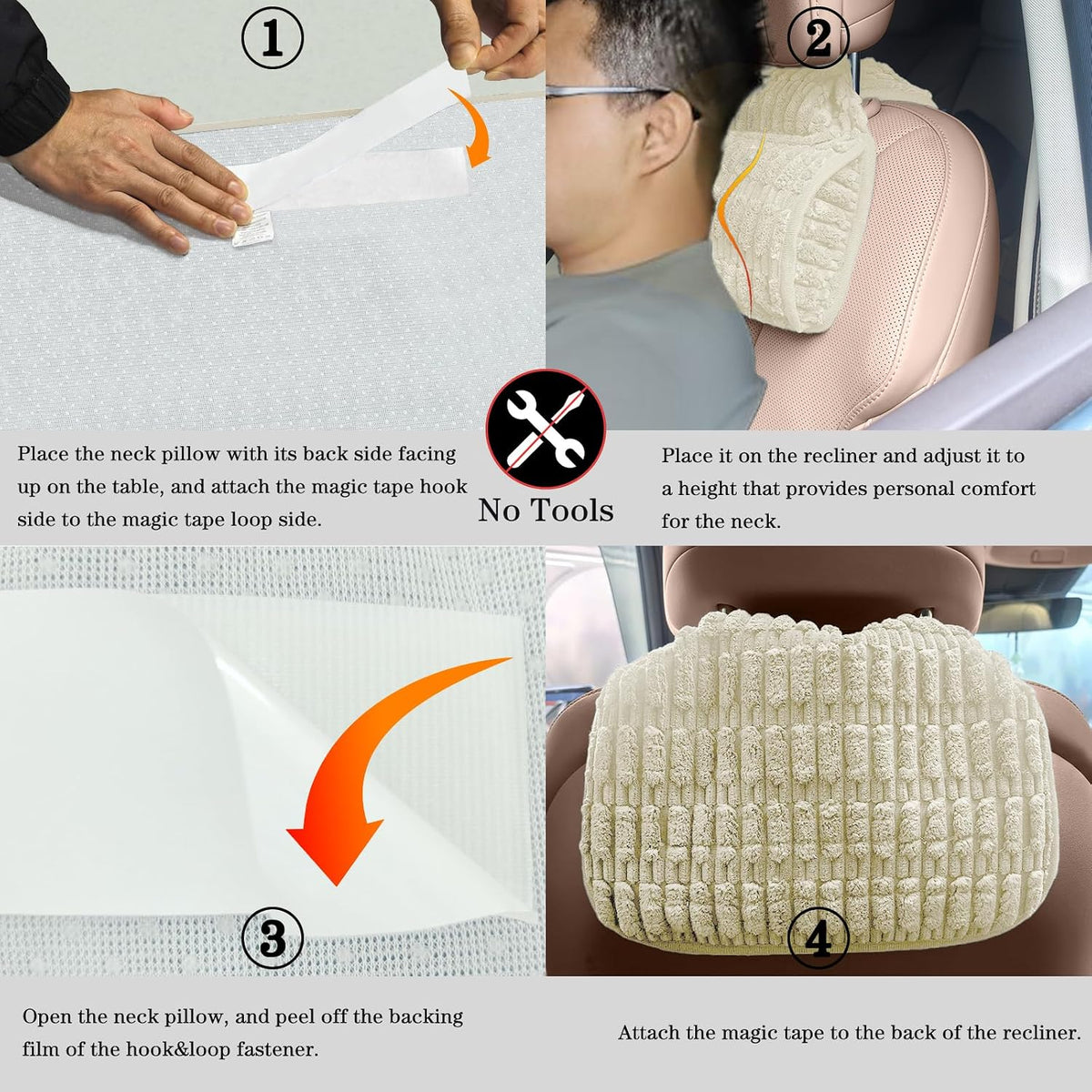 Memory Foam Recliner Neck Pillow.