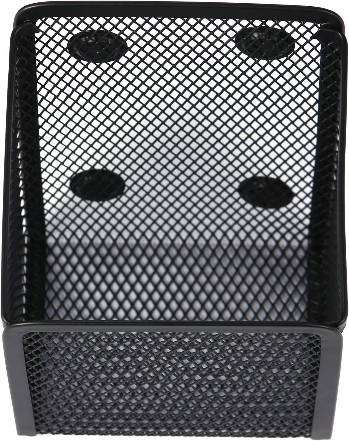 Magnetic Pencil Holder,Mesh Stainless Steel Pen Basket, Metal Writing Utensil Storage Organizer for Whiteboard,Blackboard,Kitchen, Locker, Home, or Office | Metal Writing Utensil Storage Organizer for Whiteboard,Blackboard,Kitchen, Locker, Home, or Office