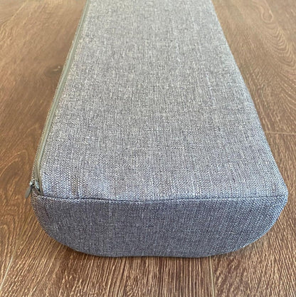 Knee Pillow Half Moon for Back Sleeping, Knee Wedge Pillow for Back Pain,Body Pillow Leg Pillow for Side Sleeping, Knee Bolster Pillow for Legs Support, Half Moon(17,45x18x10cm/18x7x4in)