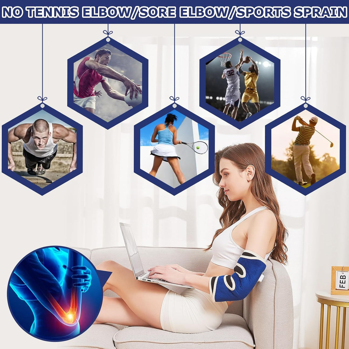 CAMECO 1 Pack Foot Ankle Heating Pad for Neuropathy Pain Relief, 86℉-158℉ Electric Heated Foot Warmer for Achilles Tendinitis & Plantar Fasciitis, Under Desk Heat Therapy Wrap Booties for Women Men