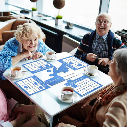Keeping Busy Expressions Set 1 Dementia Activities for Seniors | Alzheimer Products for Elderly Patients | Fun Memory Game Toy & Cognitive Brain Puzzle for Senior Citizens w/Memory Loss or Alzheimers