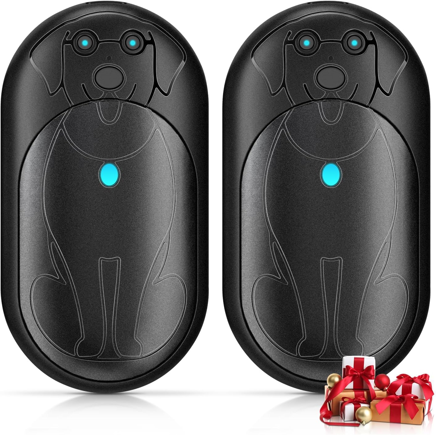 AI Hand Warmers Rechargeable 2 Pack, 6000mAh Electric Pocket Heater with 20H Heating, 3 Levels, Snap-On 2-in-1 Design, Winter Gift for Men & Women, Hiking, Hunting, Outdoor