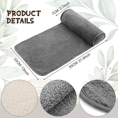 Weysat Head Neck Pillow for Recliner Chair Head Rest Roll, Gray