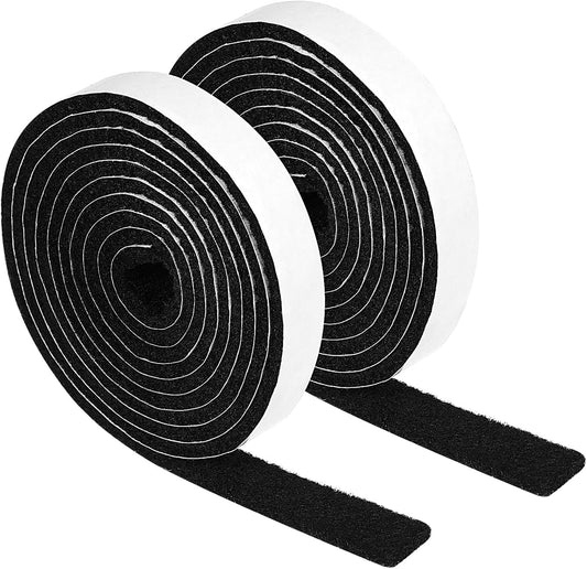 COMNICO 2 Rolls Felt Strip with Adhesive Backing, Non Slip Cuttable Felt Tape Self Adhesive Furniture Pads for Protecting Furniture Surfaces Hardwood Floor Chair Wall (Gray, 1/2x60in) | Self Adhesive Furniture Pads, for Protecting Furniture Surfaces,