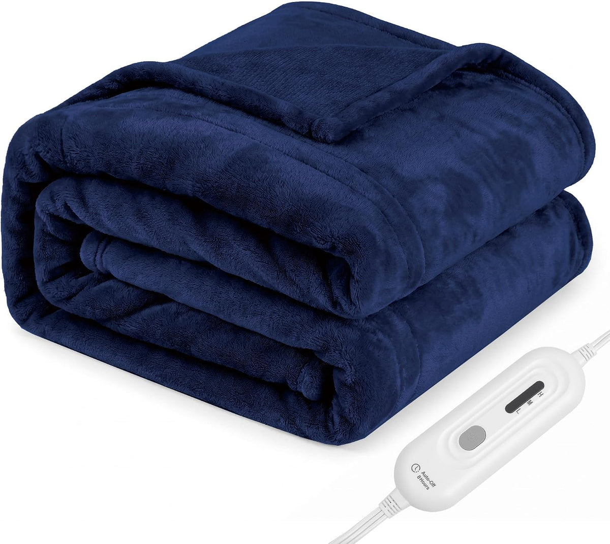 Tefici Heated Blanket Throw,Ultra Soft 2-Layer Flannel Electric Blanket