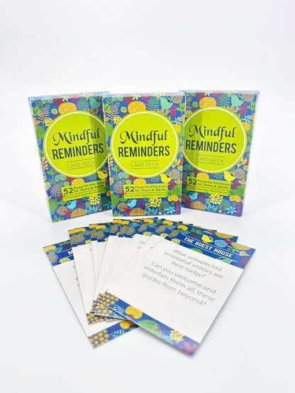 Mindful Reminders Card Deck: 52 Powerful Practices for Teens & Adults