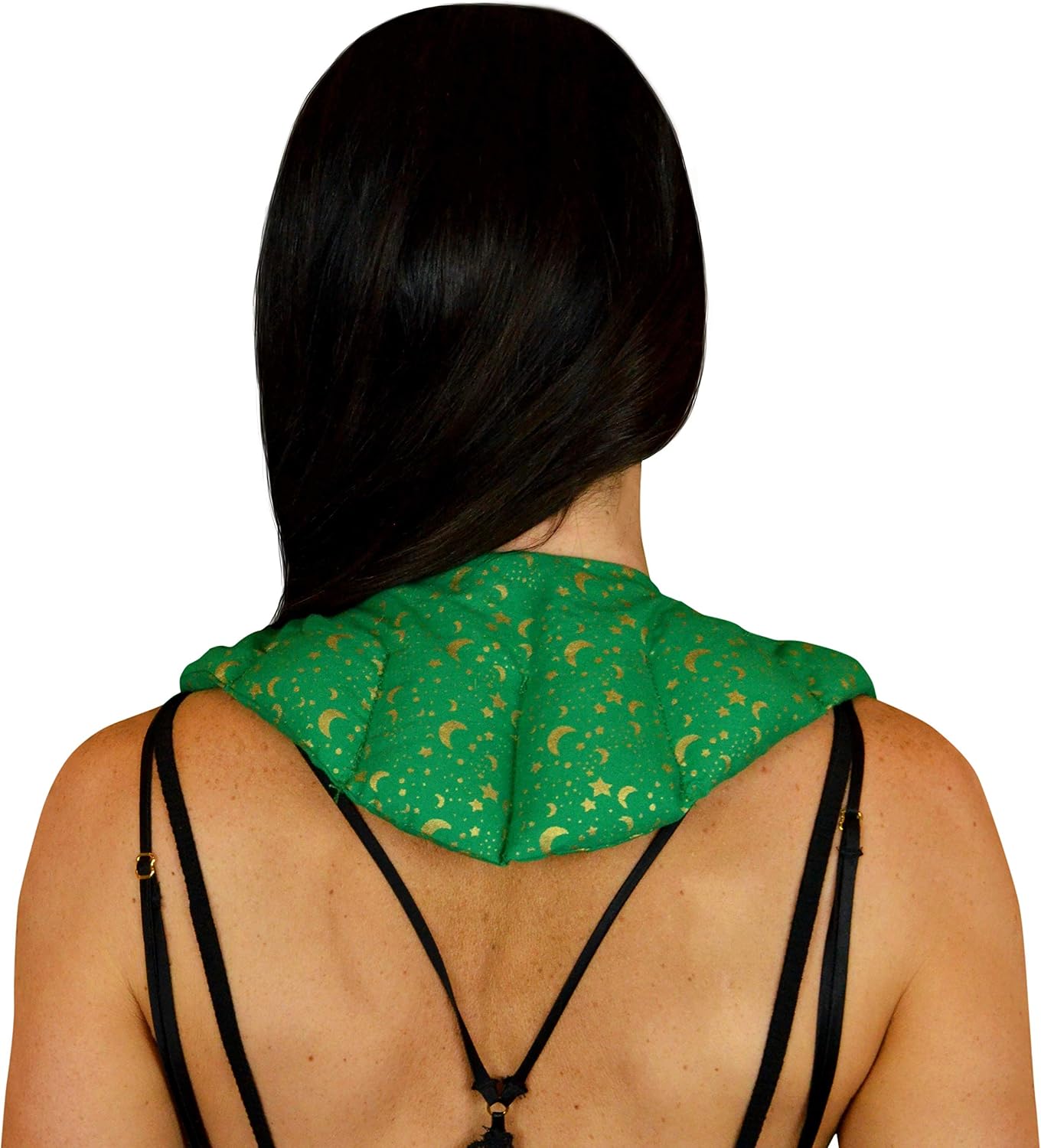 Nature's Approach Aromatherapy Neck Wrap, Red | 12-herb rice & flaxseed neck wrap, microwave or freezer safe, drapes over neck and shoulders