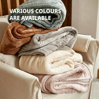 GOTCOZY Heated Blanket-Soft Plush Electric Blanket 50"X60"(Grey)