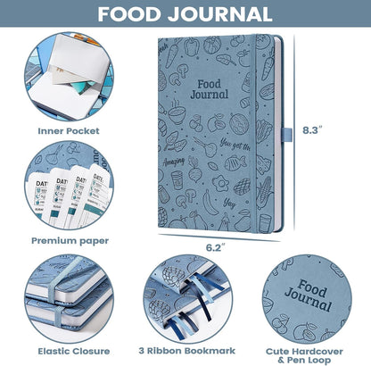 Food Journal - Journal for Women Weight Loss, 5.8" x 8.3