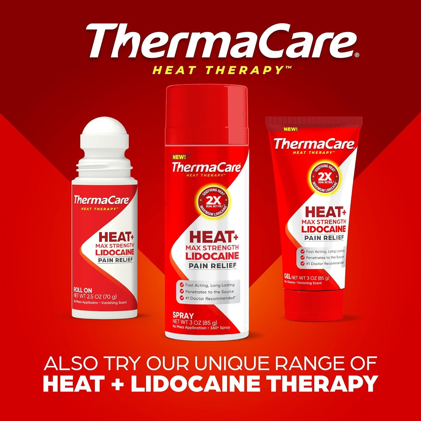 ThermaCare Portable Heating Pads for Muscle & Joint Pain Relief - Adhesive Heat Wraps, Drug-Free Heat Therapy - Flexible, Discreet Heat Patches for Daily Comfort & Wear - 8 Count