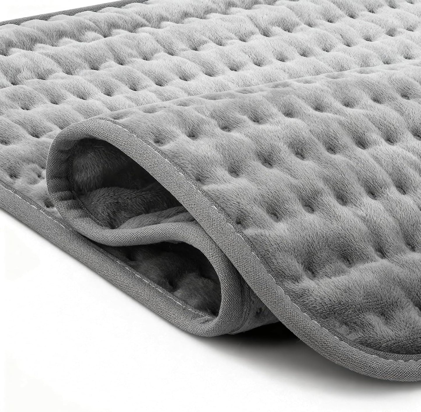 CooCoCo FSA Eligible HSA Hip Heating Pad for Hip and Sciatica Pain Relief | Heated hip brace, 6 heat levels, 4 timers, adjustable wearable fit, soft plush lining for hip, thigh, buttock and lower back