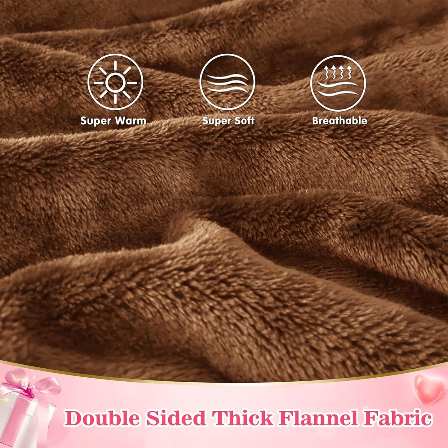 Wearable Blanket Sweatshirt Gifts for Women and Men, Warm and Cozy Giant Blanket Hoodie, Thick Flannel Blanket with Sleeves and Giant Pocket - Dark Gray