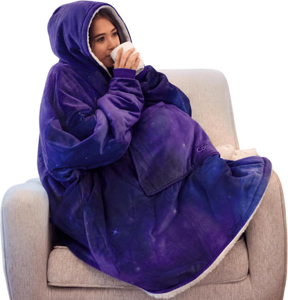 THE COMFY Original | Shark Tank | Patented | Sherpa Wearable Blanket Hoodie