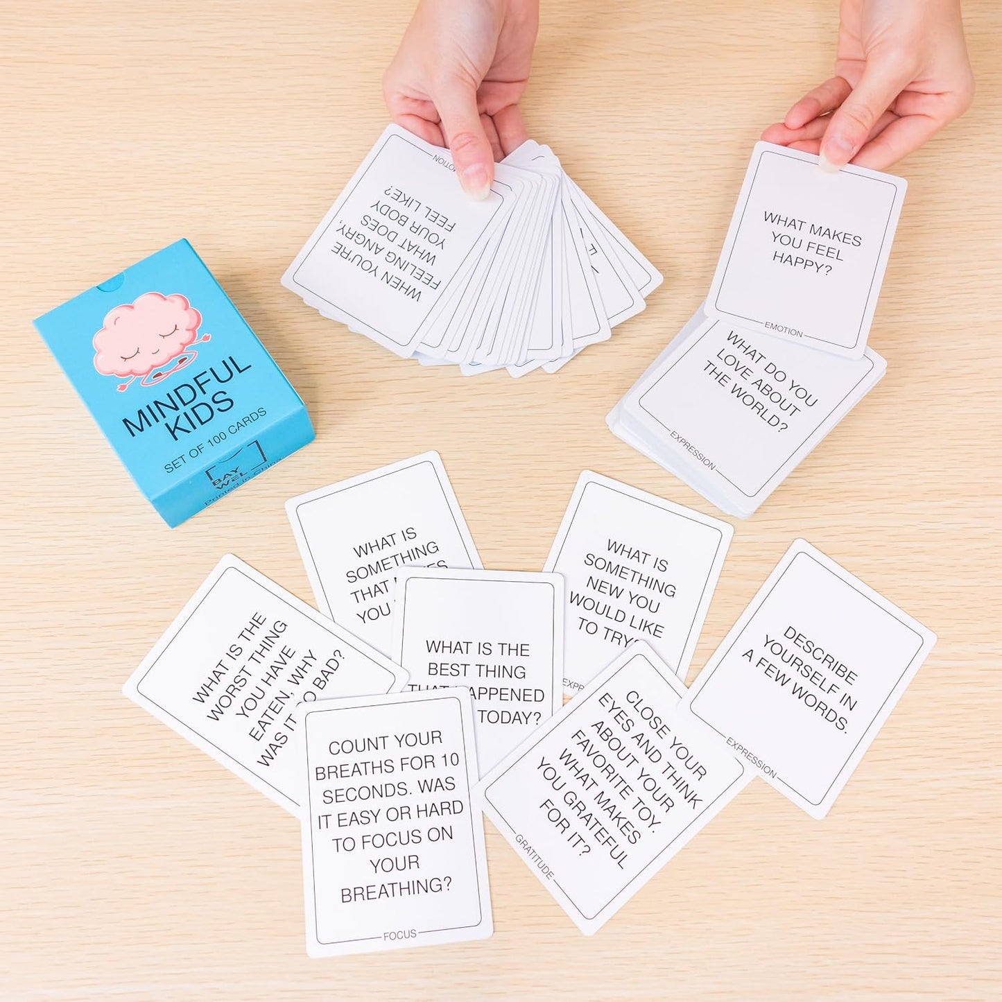 100 Mindful Work Cards – Mindfulness & Self‑Care Prompts for Professionals | Desk & Travel Deck for Stress Relief, Focus, Motivation & Well‑Being